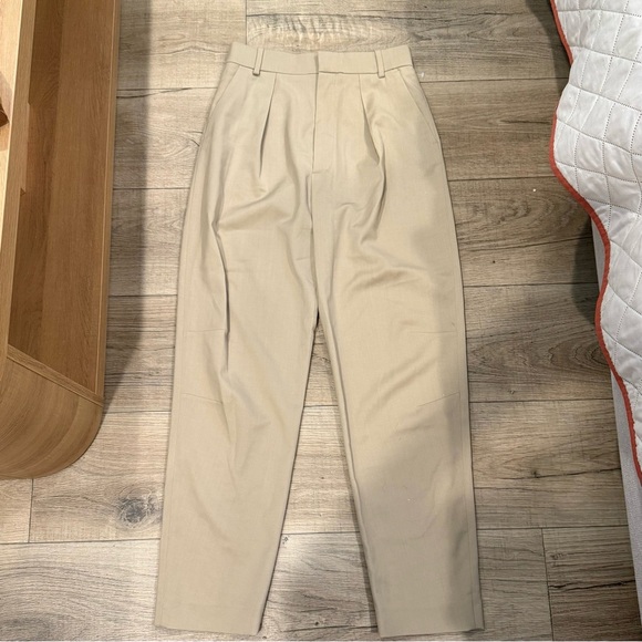 Zara Tan Trousers Women’s Size XS Dress Pants - Picture 1 of 3